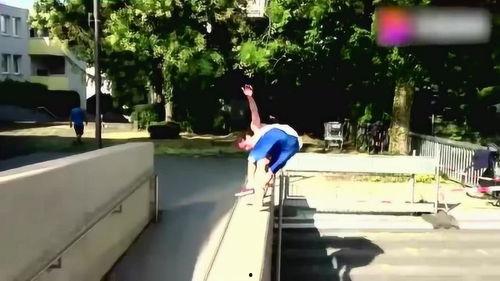 国产小哥跑酷视频,跑酷视频展现中国街头风采